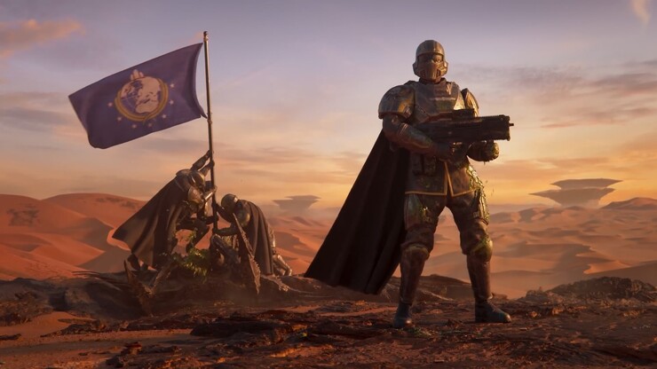 Helldivers 2 выглядит как игра по одной культовой лицензии
