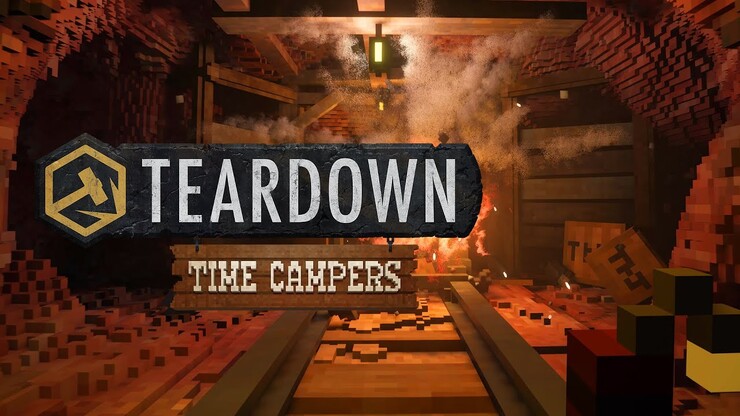 Разрушительная головоломка Teardown получила консольную версию и дополнение Time Campers
