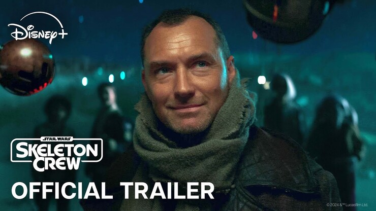 Джуд Лоу и его «Опорная команда» в трейлере нового сериала по «Звёздным войнам»